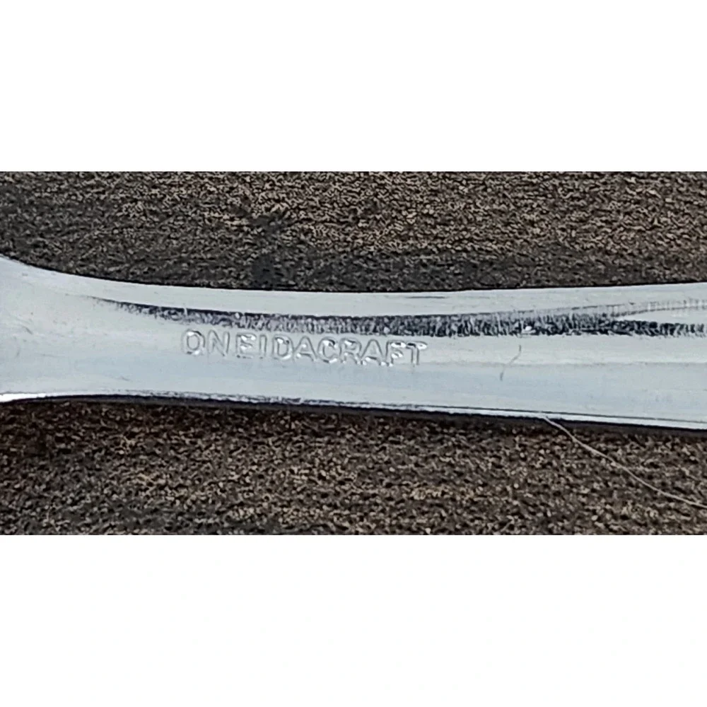 Oneida Oneidacraft Flatware Vallarta Pattern Silver Stainless Steel Nordic MCM